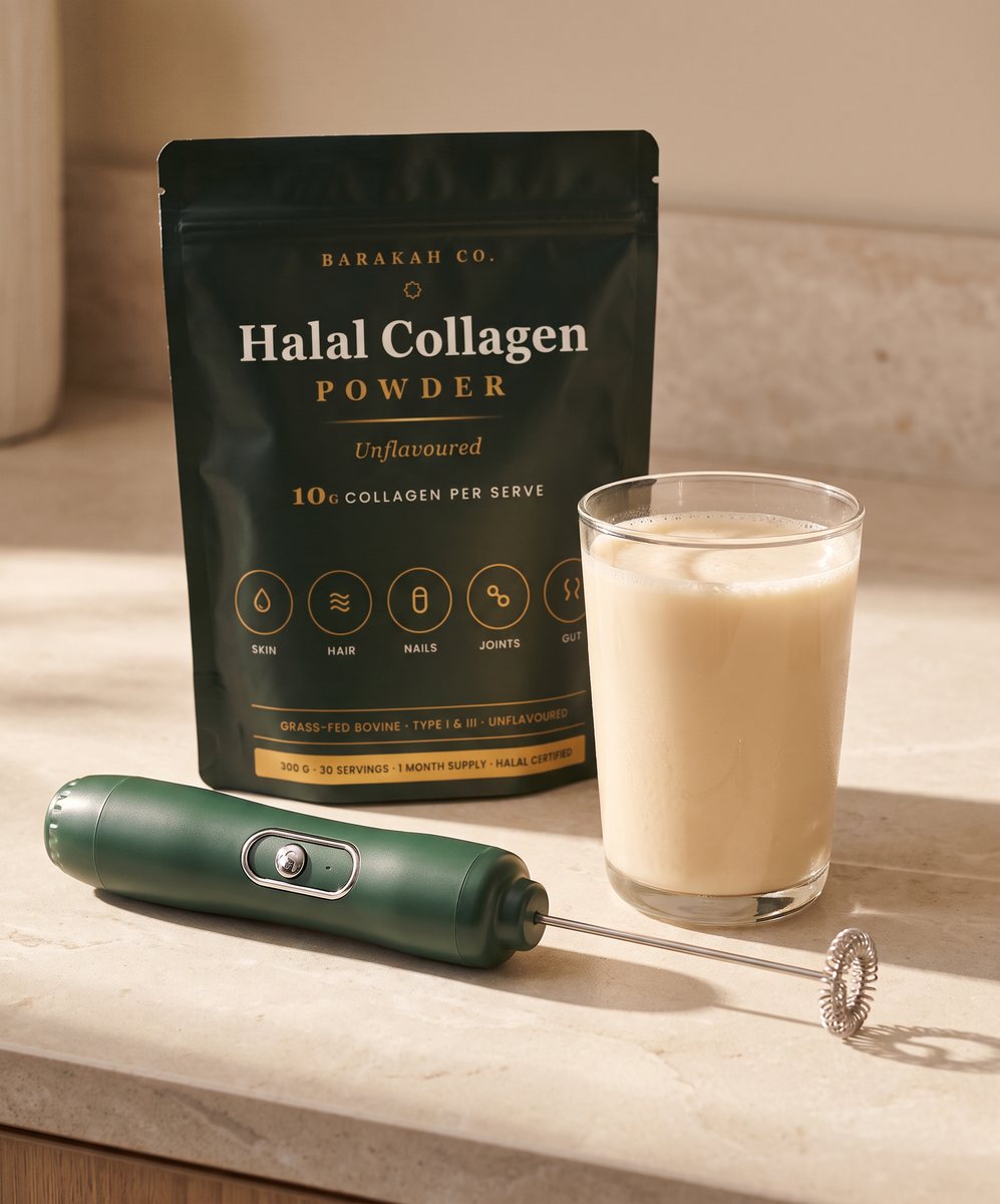 The free frother with the collagen