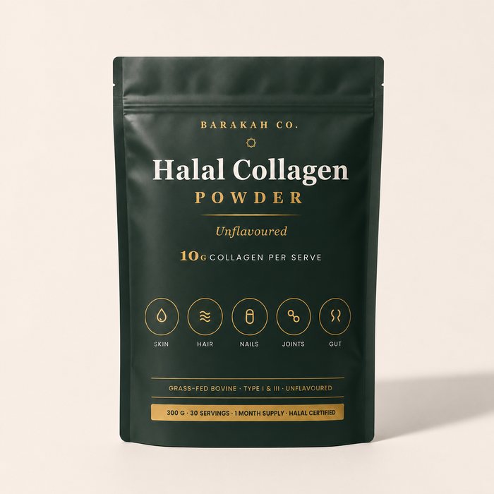 300g pouch, 30 servings, one single ingredient. Certified farm to sealed pouch rather than at the finished-powder stage.